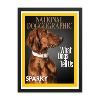 National Doggographic - Framed Poster