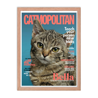 Catmopilitan - Framed Poster